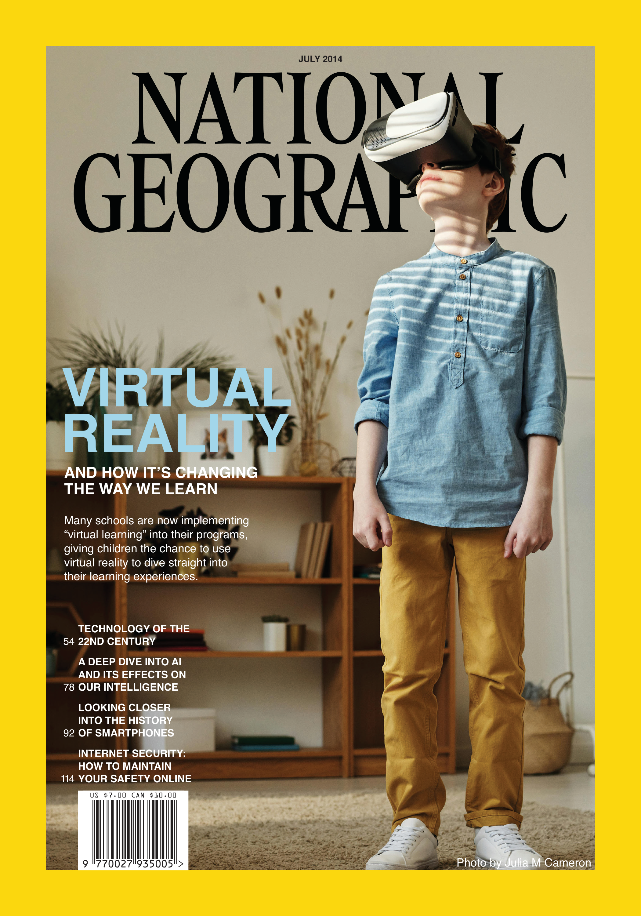 National Geographic Magazine Cover